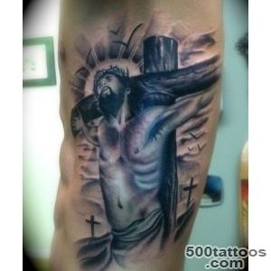 25 Crucifix Tattoo Designs For Men_9