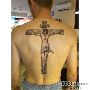 25 Crucifix Tattoo Designs For Men_23