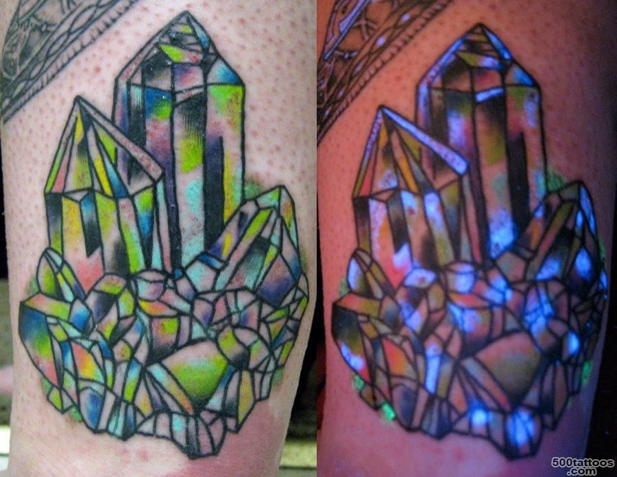 Black light crystal tattoo! Artist Unknown  Tattoo.com_13