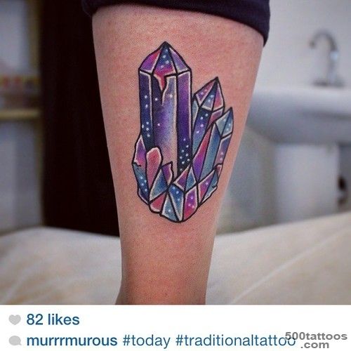 Vibrate Higher ? ? on Instagram “Love this crystal tattoo ..._8