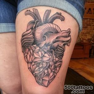 Crystal Heart  Best tattoo ideas amp designs_27