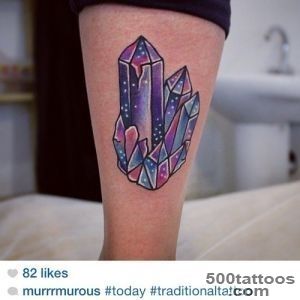Vibrate Higher ? ? on Instagram “Love this crystal tattoo _8