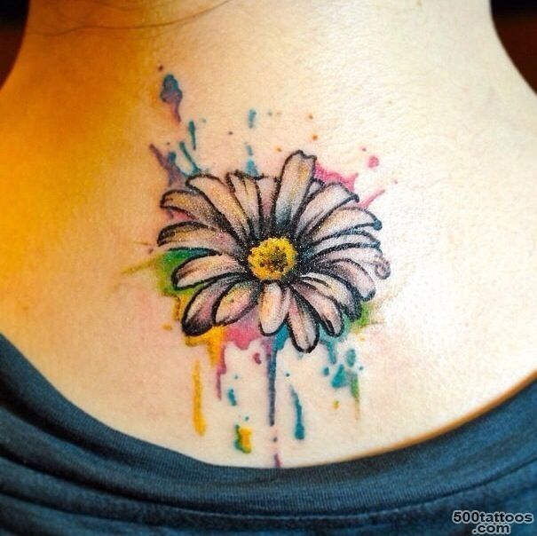 12 Pretty Daisy Tattoo Designs You May Love   Pretty Designs_3