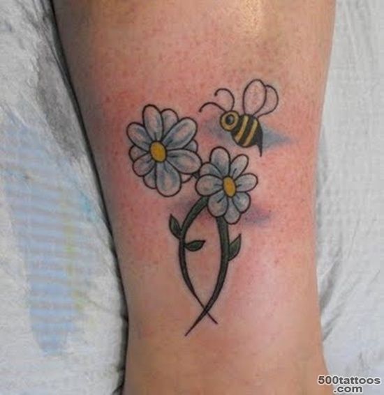 30 Beautiful Daisy Tattoo Designs_28