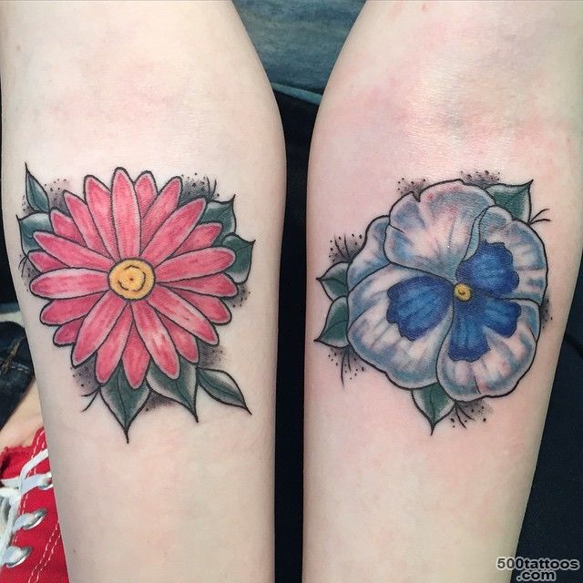 30 Nice Daisy Flower Tattoo Designs amp Meaning_47