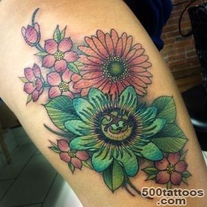 30 Nice Daisy Flower Tattoo Designs amp Meaning_13
