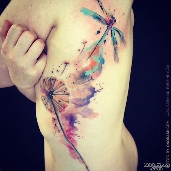 40 Original Dandelion Tattoo Designs_9