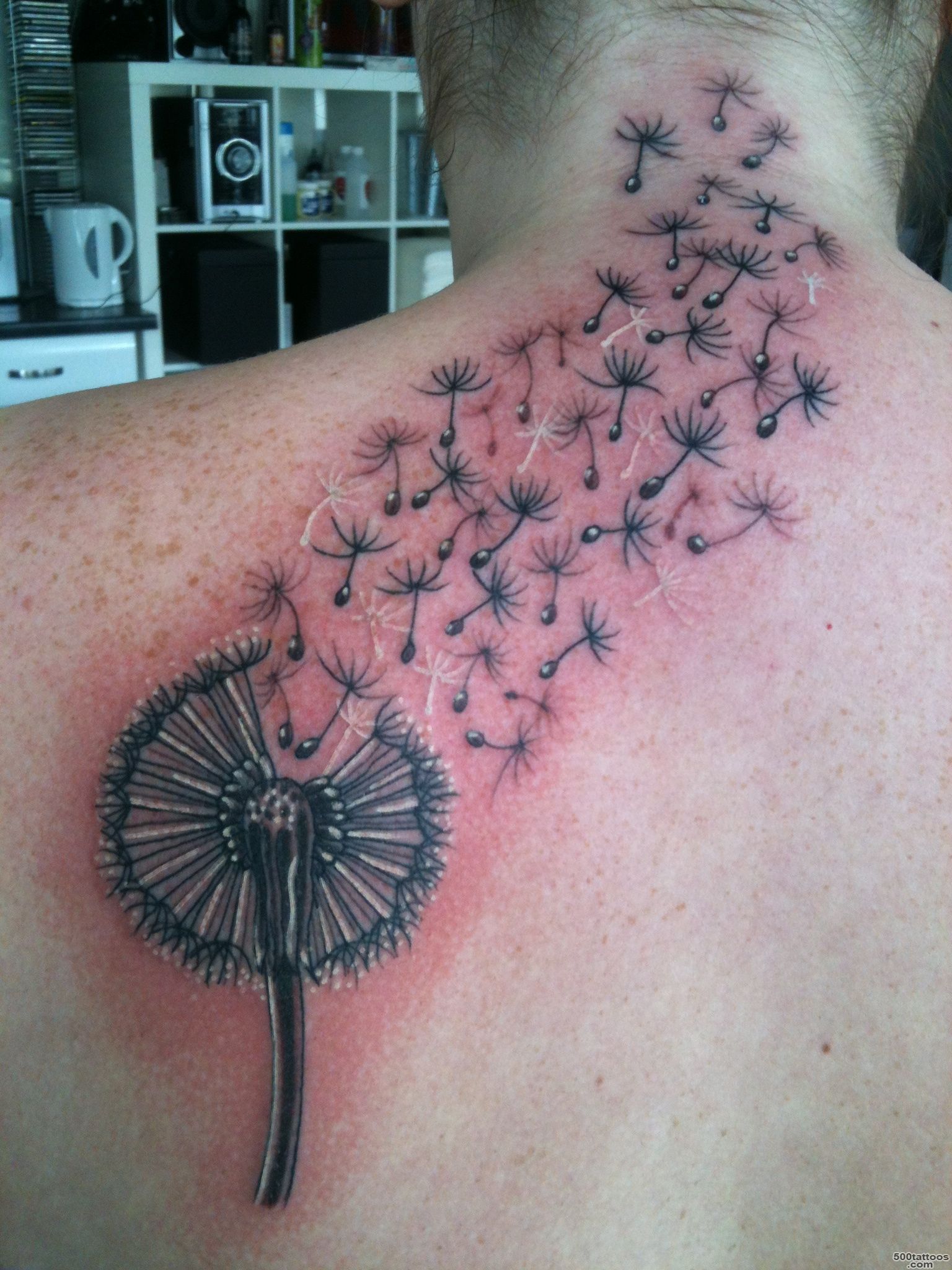 Dandelion Tattoos Designs, Ideas and Meaning  Tattoos For You_37