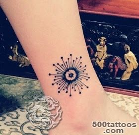 Top Abstract Dandelion Tattoo Images for Pinterest Tattoos_41