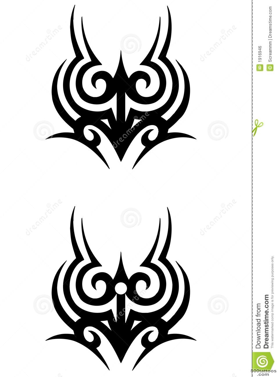 Decorative Tattoo Design Royalty Free Stock Image   Image 1916946_8