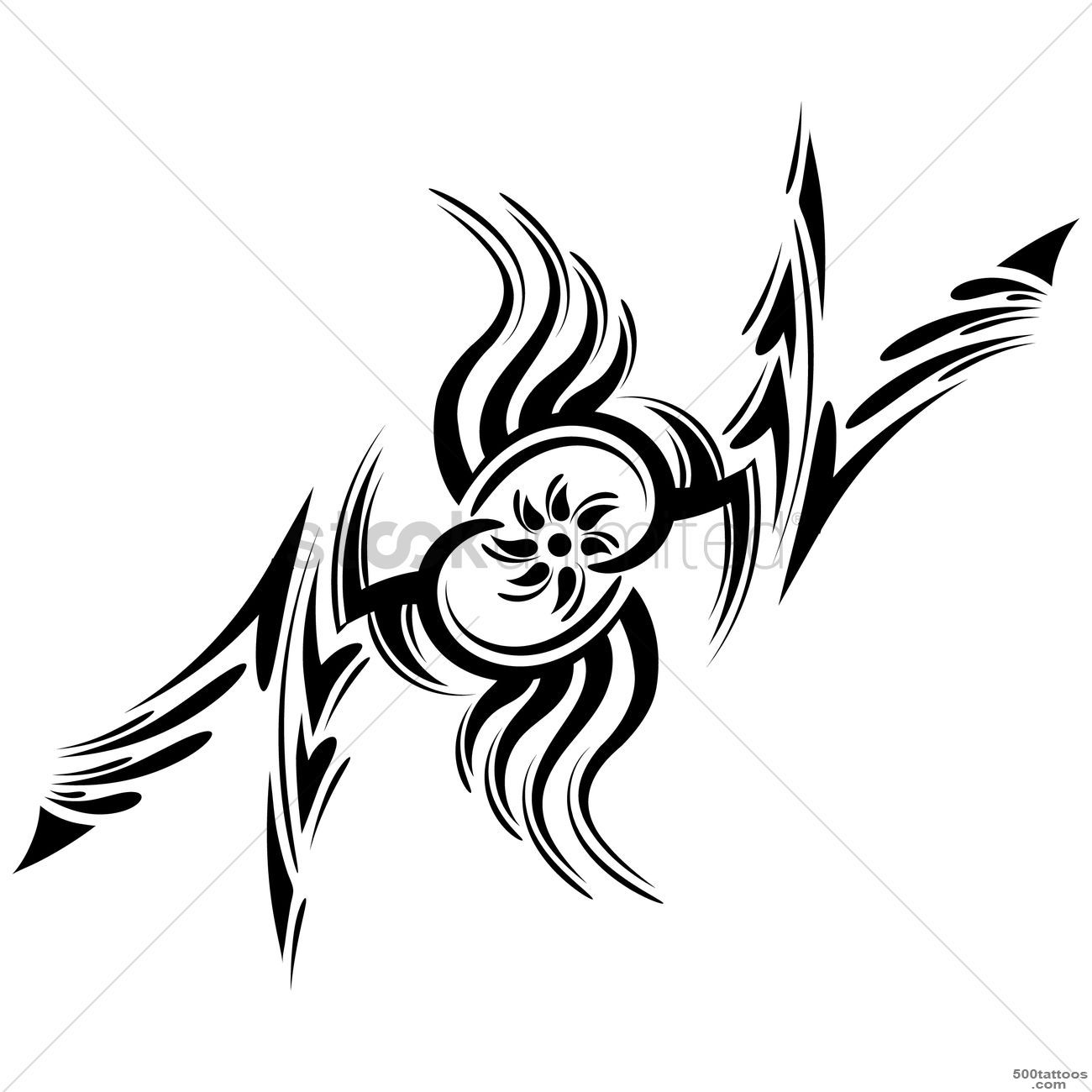 Decorative tattoo design Vector Image   1443702  StockUnlimited_45