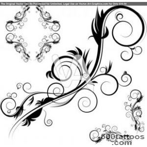 An Image Of Decorative Antique Flourishes Frame Set Be  Tattoo _30