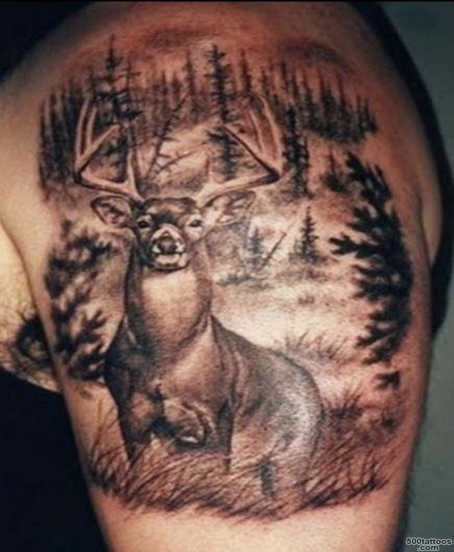25 Deer Tattoos For Men And Women_33
