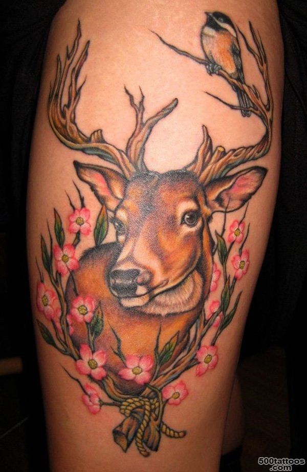 45 Inspiring Deer Tattoo Designs  Art and Design_17