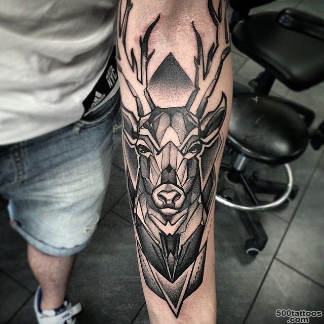 65 Nobel Deer Tattoo Meaning and Designs   Express Your Feelings ..._6