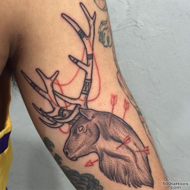 65 Nobel Deer Tattoo Meaning and Designs   Express Your Feelings ..._29