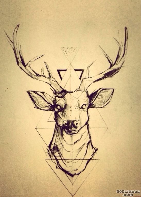 1000+ ideas about Deer Tattoo on Pinterest  Tattoos, Hunting ..._1