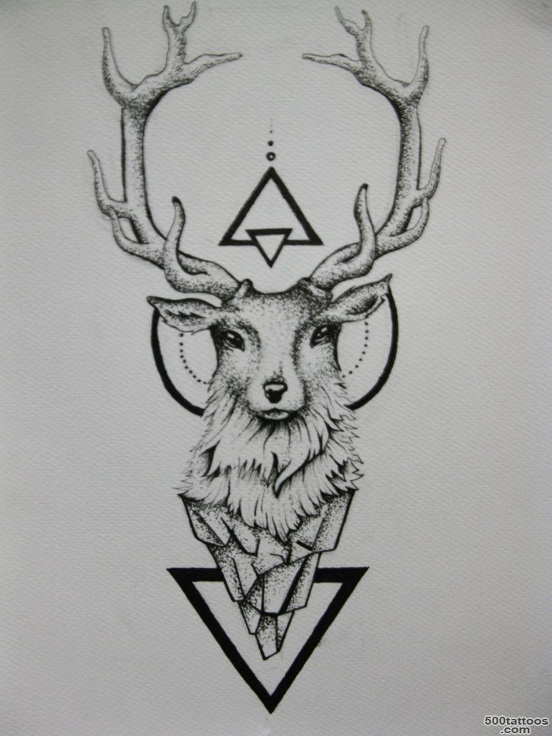 Deer Tattoo by duDuArte on DeviantArt_3