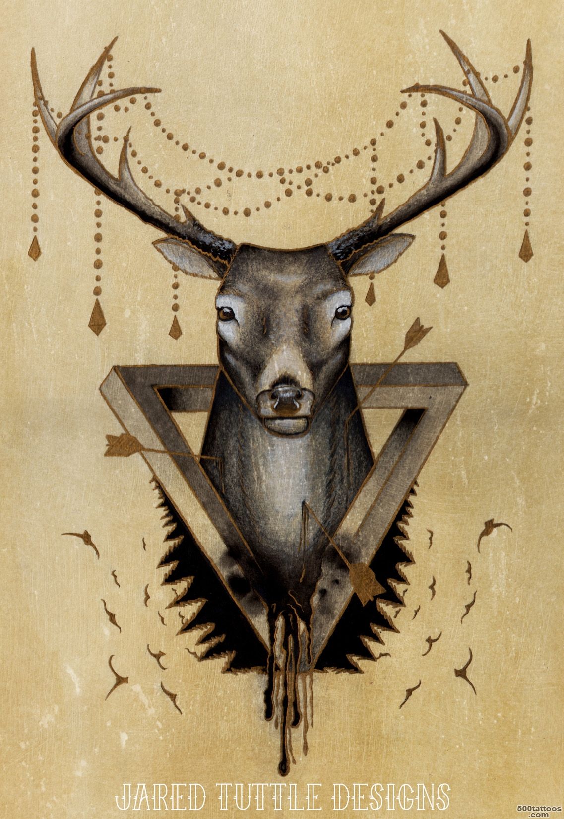Deer Tattoos, Designs And Ideas  Page 7_47