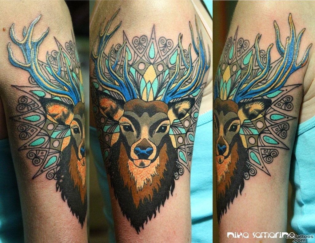 Deer Tattoos, Designs And Ideas  Page 10_50