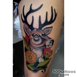 45 Inspiring Deer Tattoo Designs  Art and Design_12