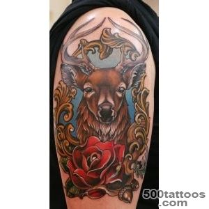 45 Inspiring Deer Tattoo Designs  Art and Design_22