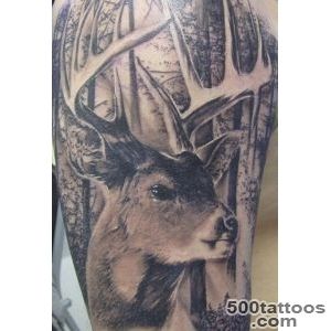 45 Inspiring Deer Tattoo Designs  Art and Design_23