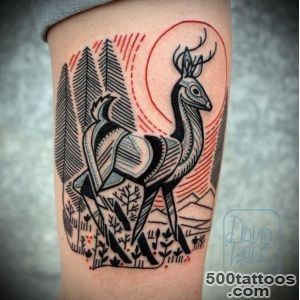 45 Inspiring Deer Tattoo Designs  Art and Design_28