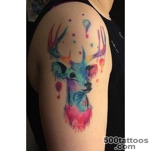 45 Inspiring Deer Tattoo Designs  Art and Design_35