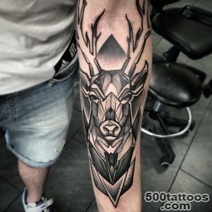 65 Nobel Deer Tattoo Meaning and Designs   Express Your Feelings _6