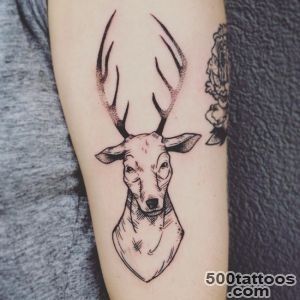 65 Nobel Deer Tattoo Meaning and Designs   Express Your Feelings _18