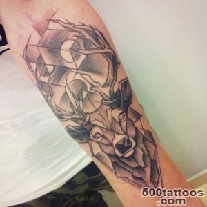 65 Nobel Deer Tattoo Meaning and Designs   Express Your Feelings _20