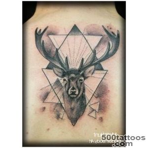 Deer Tattoo On Back Body Man (500?700)  Arte no Corpo _36