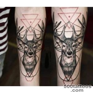 Dotwork deer tattoo by Timur Lysenko  No 1403_9
