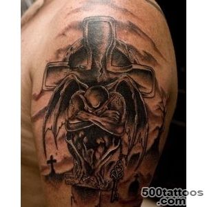 demon, tattoo, upper arm  Tattoos  Pinterest  Devil Tattoo _19