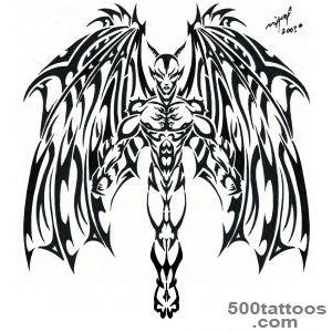 Black-Tribal-Devil-Tattoo-Flash-By-Deb_42jpg