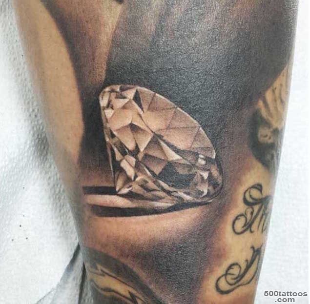 21 Expertly Executed Diamond Tattoos   TattooBlend_10