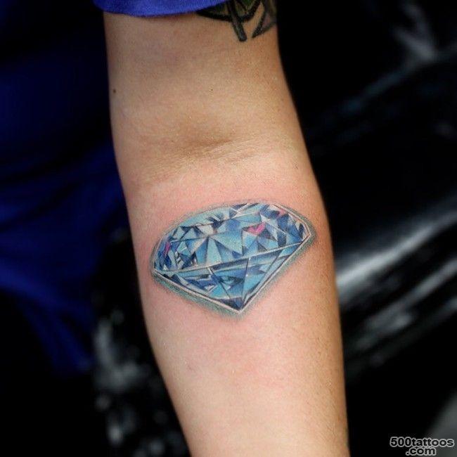 45 Luxury Diamond Tattoo designs and meaning   Treasure for you_7