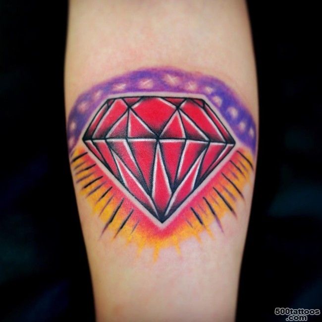 45 Luxury Diamond Tattoo designs and meaning   Treasure for you_8