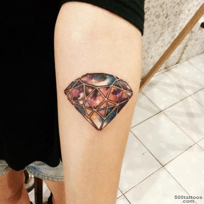 45 Luxury Diamond Tattoo designs and meaning   Treasure for you_23