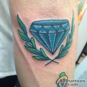 28+ Diamond Tattoo Designs, Ideas  Design Trends_26