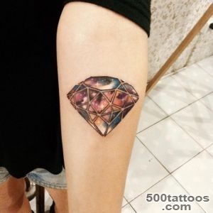 45 Luxury Diamond Tattoo designs and meaning   Treasure for you_23