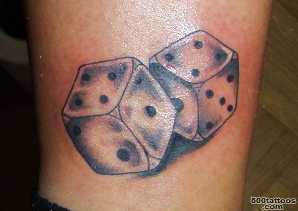 25 Awesome Dice Tattoos_5