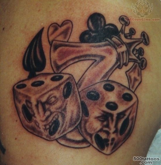 30 Best Dice Tattoo Designs To Try With_13