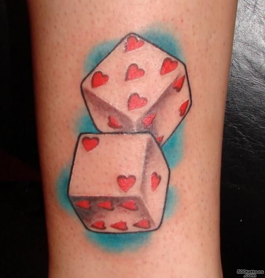 Dice Tattoos, Designs And Ideas  Page 4_12