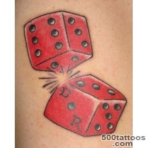 30 Best Dice Tattoo Designs To Try With_8