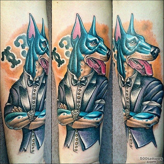 doberman by ED Tattoo on DeviantArt_35