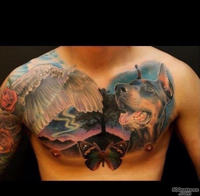 Doberman tattoo  Tatoeage  Pinterest  Doberman Tattoo ..._25