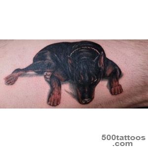35+ Amazing Doberman Tattoo Designs_20