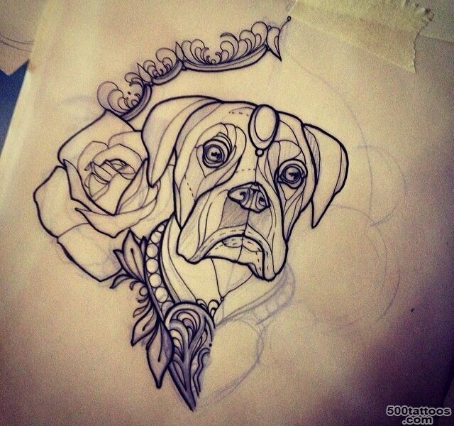 1000+ ideas about Boxer Dog Tattoo on Pinterest  Dog Tattoos ..._4